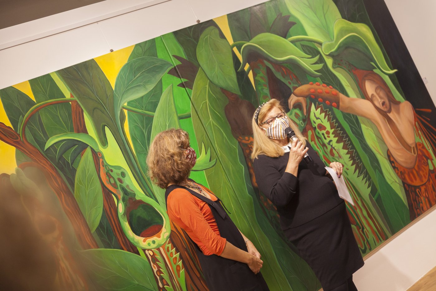 Ausstellung Herr Biedermann und Frau Grün