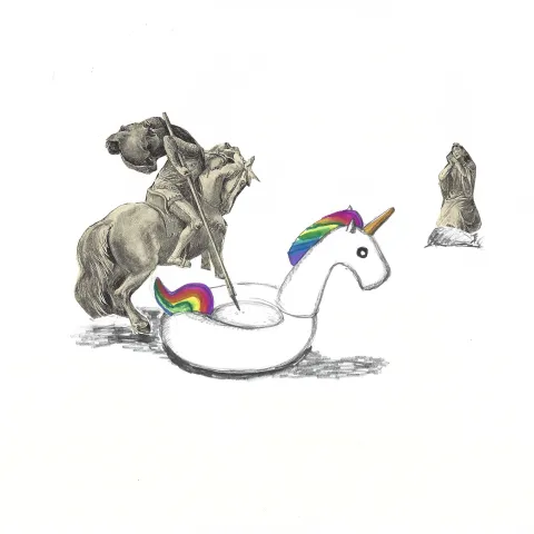 Einhorn in Gefahr