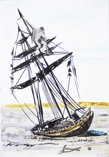 verzweifelter Engel