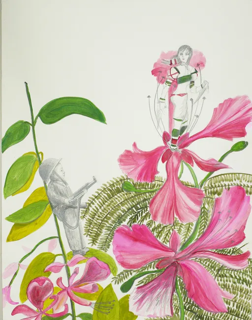 Asien - Tempera